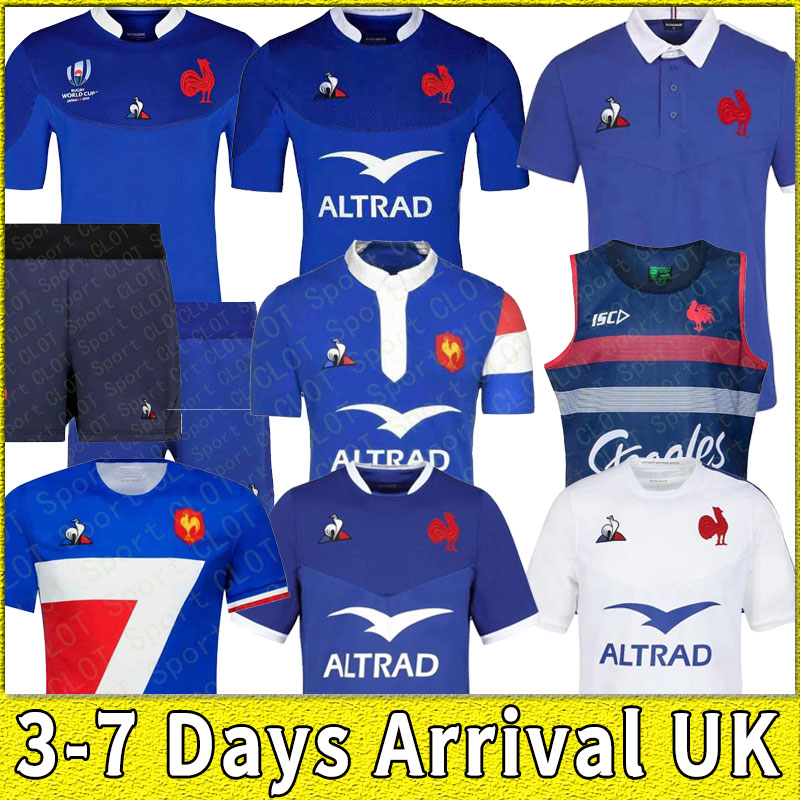 

new style 2021 France Super Rugby Jerseys 20/21 Maillot de Foot BOLN shirt size S-3XL Top Quality