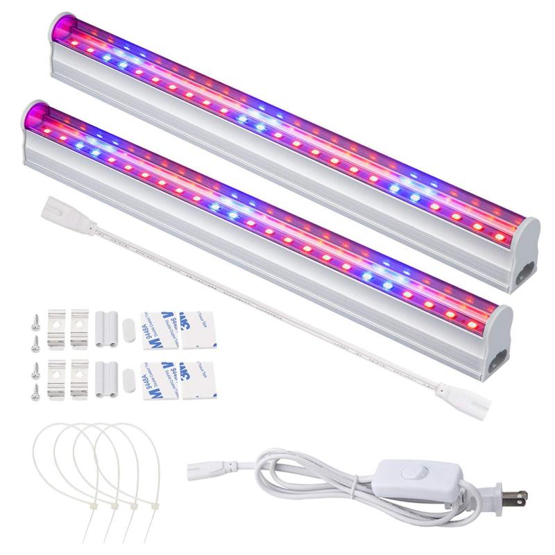 

Indoor Fleshy Plant Greenhouse Single Double Row LED Red Blue Pink Light Coloring Full Spectrum Growth Supplement Lamp Grow Lights