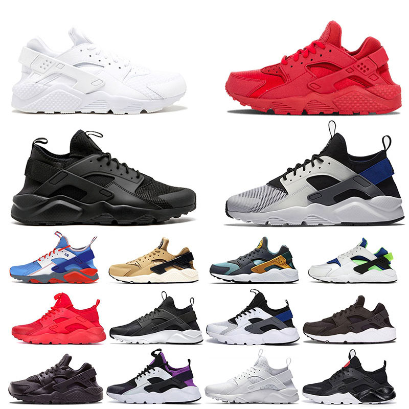 

Huarache Men Professional Running Authentic shoes Oreo White Green purple red black huaraches 4.0 Sports Sneakers Men's Women's Trainers Hurache Jogging EUR 45, 4.0 oreo 36-45