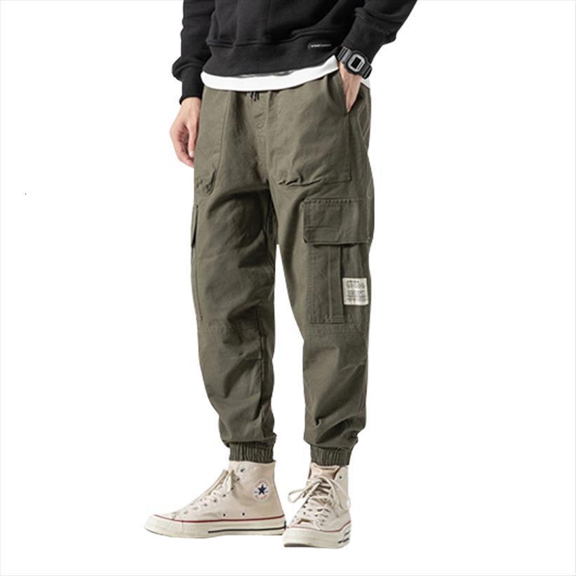 

side pockets cargo spring women pants autumn hip hop casual jogging trousers korea style fashion streetwear sweatpants, Black