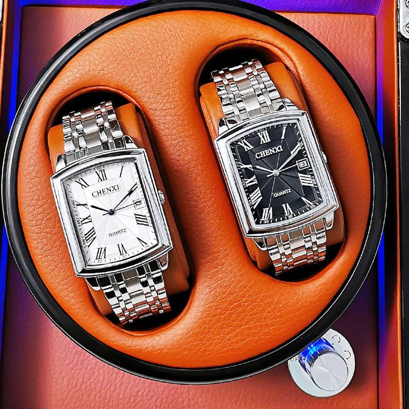 

Wristwatches Men Watches 2021 Luxury Stainless Steel Square Roman Numerals Watch For Waterproof Business Men's Relogio Masculino, Black leather