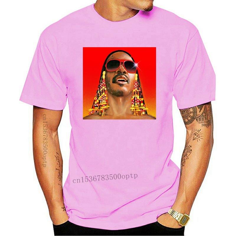 

Men's T-Shirts 2021 Stevie Wonder Us Singer Black S Usa Size T-Shirt M L Xl 2Xl Xxxl Zm1 Cotton Customize Tee Shirt