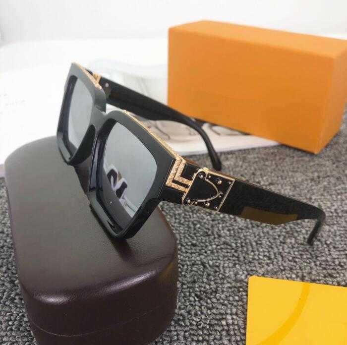 

2021Men's sunglasses millionaire square frame high quality outdoor avant-garde wholesale style glasses with frame 96006