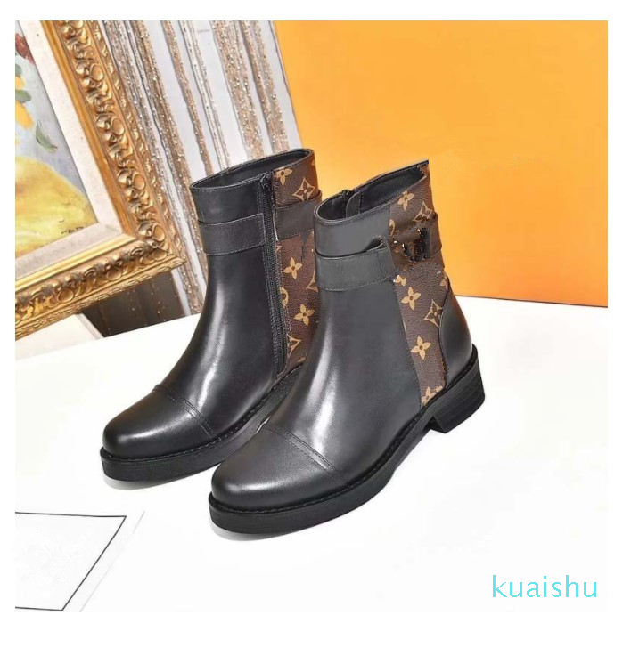 

Quality fashion leather star women Designer boots martin short winter ankle Exquisite woman shoes cowboy booties bagshoe1978 133, #15