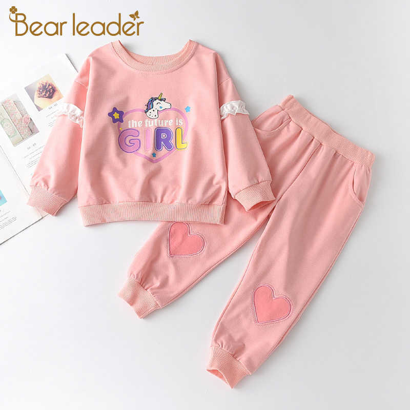 

Bear Leader Children Active Clothing Sets Autumn Girls Cartoon Print Outfits Long Sleeve Casual Suit Kids Baby Sweet Clothes 210708, Az1788navy blue