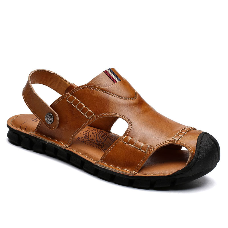 

2021 cross-border men women sports trainer sandals and slippers summer casual two-wear shoes beach sandal hollow leather shoe code: 26BZ-9701, 1s3a7589_1