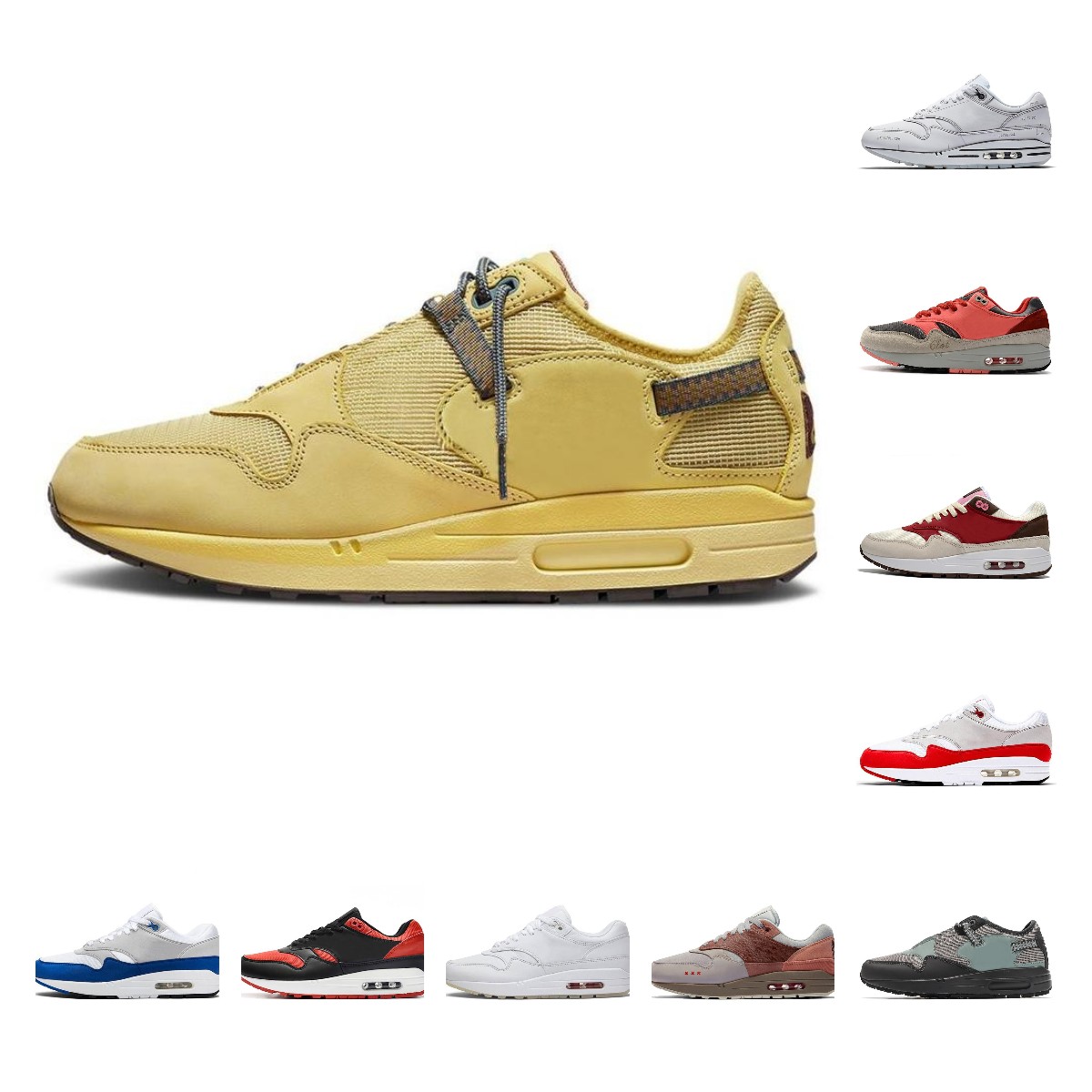 

men shoes Cactus Jack 1 London 1s Mens Women Running Shoes Saturn Gold N7 Elephant Triple Black White Magma Orange Schematic Trainers Sports Sneakers, D#7 martian sunrise 36-45