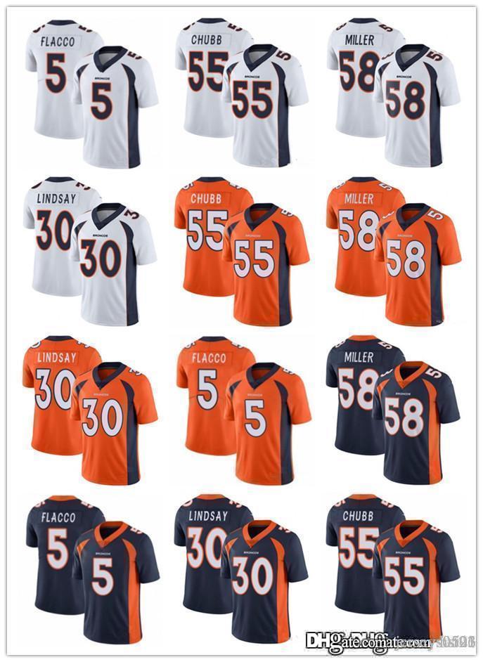 

Men Women Youth Denver Broncos 58 Von Miller 10 Jerry Jeudy 55 Bradley Chubb 30 Phillip Lindsay 5 Joe Flacco Football Jerseys, Black;red
