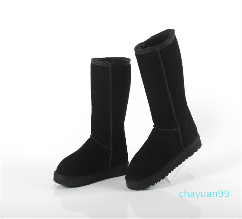 

designer Classic Straight fashion australia boots wgg women fluff yeah platform womens boot girls lady winter snow Ankle wool fur 6660, Red