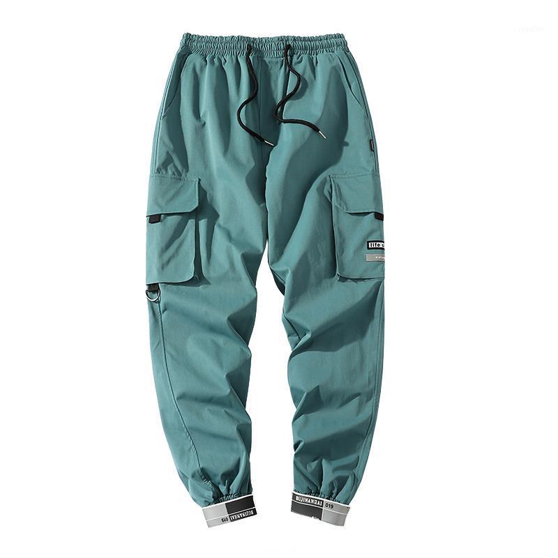 

Men's Pants 2021 Streetwear Casual Ankle Length Trousers Hip Hop Male Sweatpants, Black