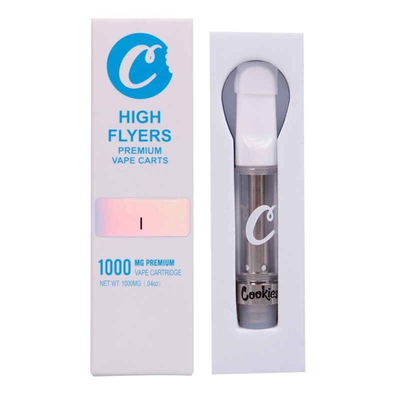 

COOKIES atomizer 0.8ml 1ml Capacity vape cartridge ceramic coil for 510 thread 2 kinds