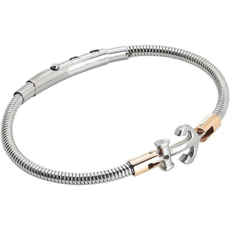 

Runda 2020 Summer Fashion Stainless Steel Bracelets for Men Anchor Jewellery Q0720