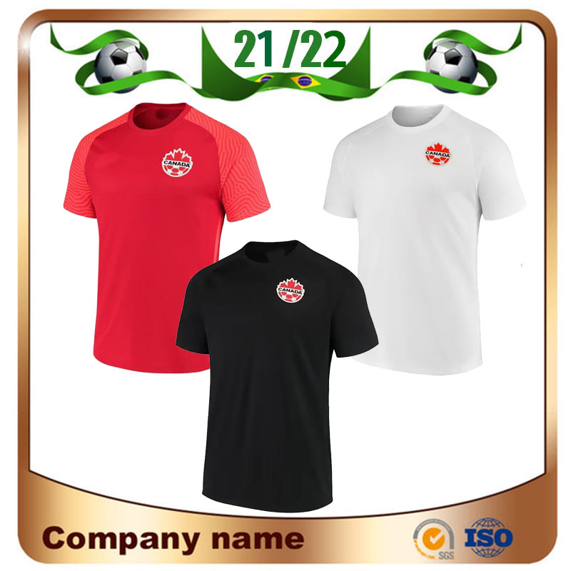 

21/22 Canada Soccer Jerseys 2021 Home DAVIES CONCACAF Gold Cup EVSTAQUIO HUTCHINSON Maillots De Foot shirt Short sleeve DAVID football uniform