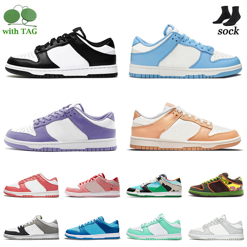 

Top Quality Platform Dunks OG Running Shoes Mens Skate Outdoor Sb Low Sneakers UNC Harvest Moon Black White Purple Pulse Grey Fog Women's Designer Casual Sports, C7 orange pearl 36-40