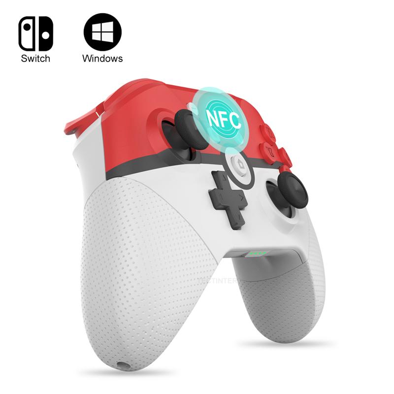 

Game Controllers & Joysticks Wireless Bluetooth Gamepad For Switch Pro NS Controller PC With NFC Turbo 6-Axis 3D