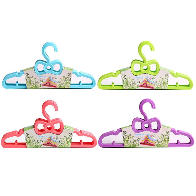 

Laundry Bags 5pcs Set Children's Bow Hanger Home Baby Clothes Plastic Portable Cute Household S In Stock