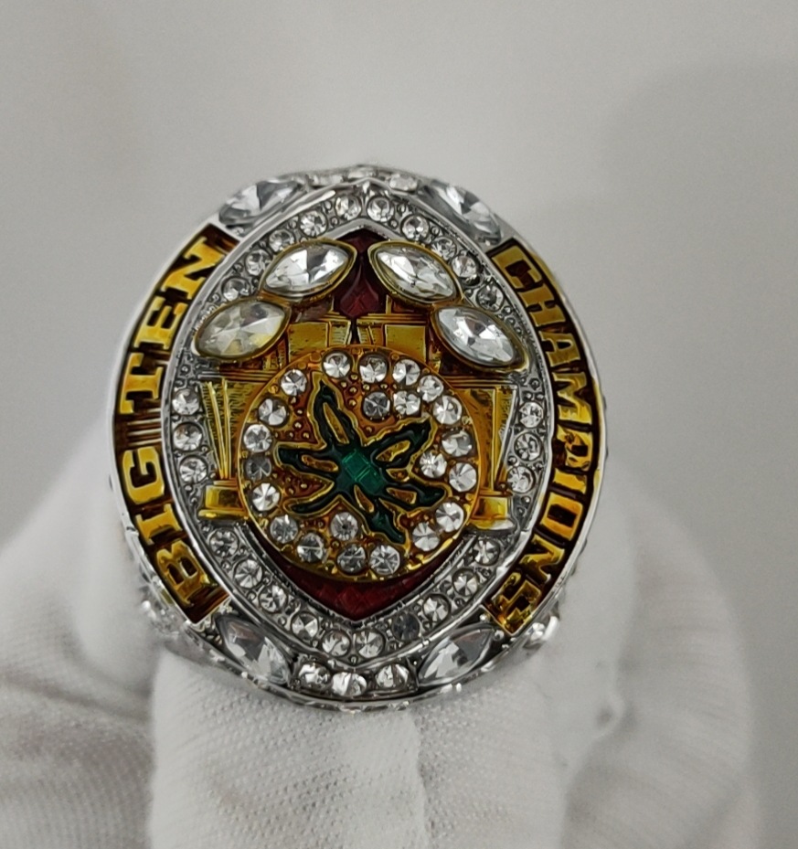 

2020 Ohio State Buckeyes Big Ten Championship Ring with box size 11