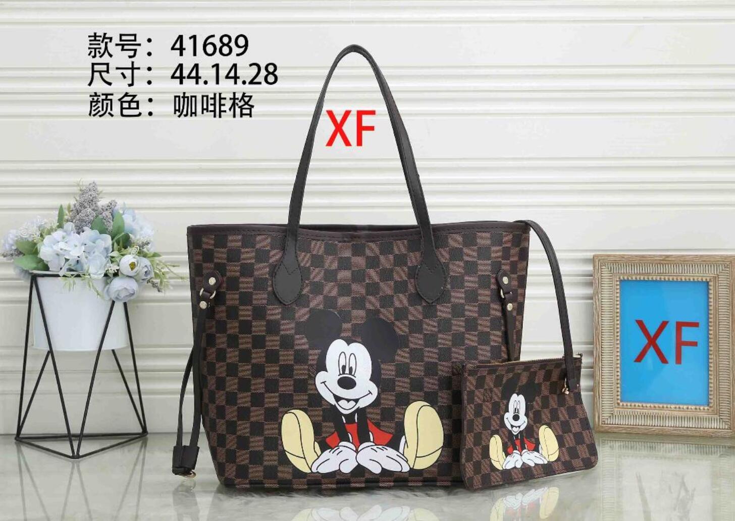 

Tote Female bag LV LOUIS 1 VITTON messenger bags /set shopping bag designer handbags High-quality women shoulder bags leath, Red;black