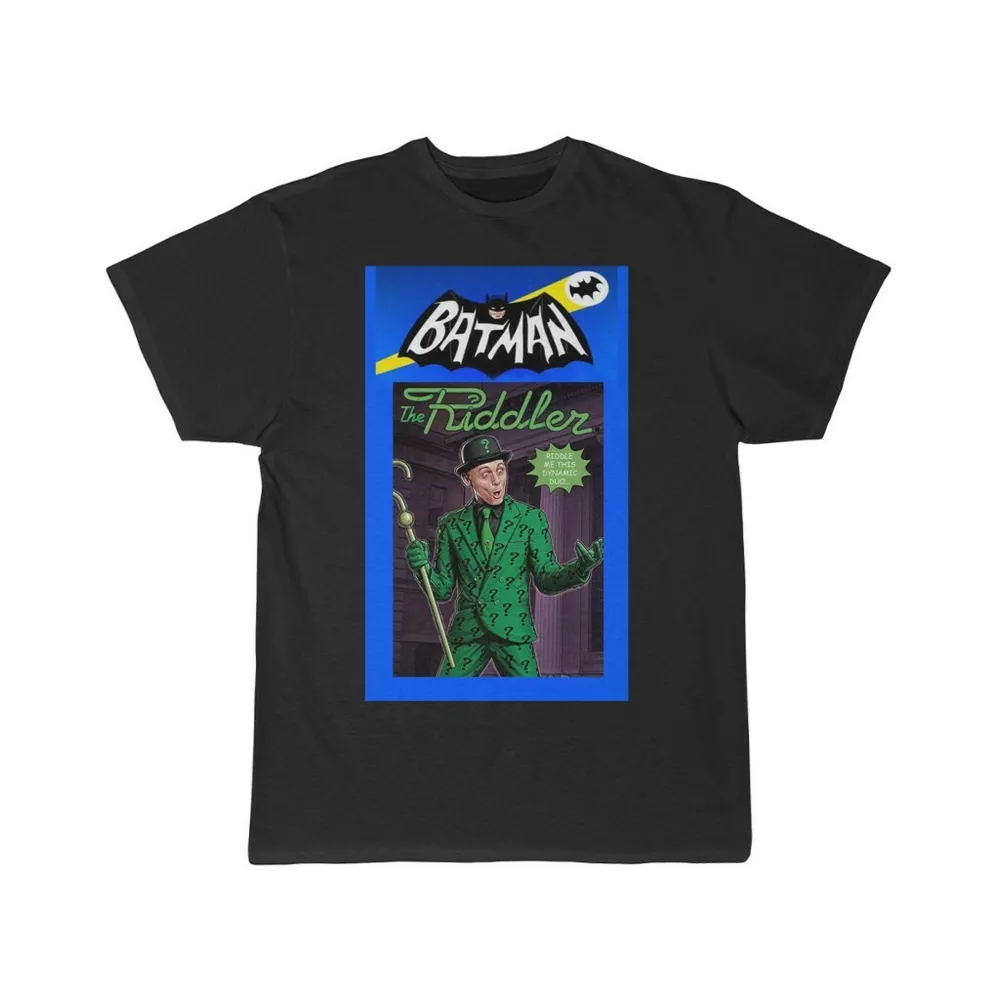 

BATMAN 1966 TV Show The Riddler Short Sleeve Tee, White;black