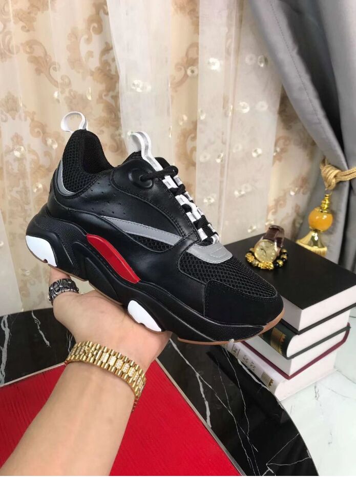 

breathable versatile casual sport couple shoes glowing color cowhide patchwork mesh sneakers MJK004