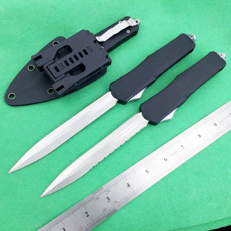 

Recommend Mi injury tooth plus long blade Hunting Folding Pocket Knife Survival Knife Xmas gift for men copies A07 3300 D2 1pcs freeshipping