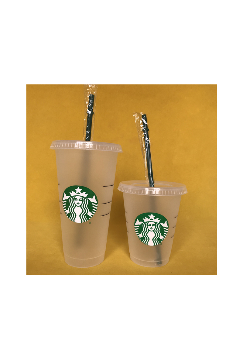 

Starbucks Mermaid Goddess 24oz/710ml Plastic Mugs Tumbler Gift Lid Reusable Clear Drinking Flat Bottom Straw Color Changing Flash Black Cup, As shown