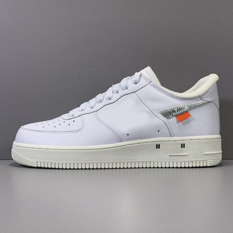 

Quality 2022 Outdoor Men Low Skateboard Shoes One Unisex 1 Knit Euro High Women All White Black Walking