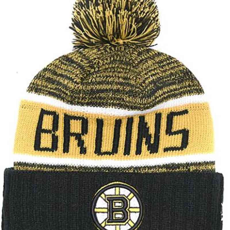 

New Beanies Boston Bruins Hockey Hot Knit Beanie Pom Knit Hats Baseball Football Basketball Sport Beanies Mix Match Order All Caps
