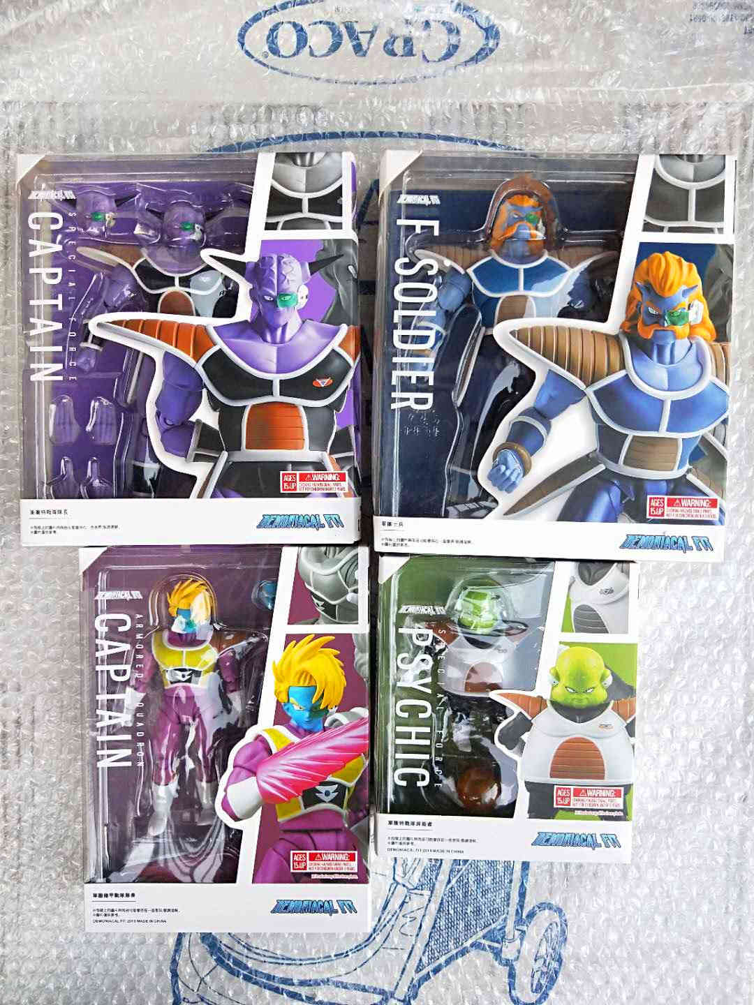 

MODEL FANS IN-STOCK Demoniacal Fit Ginew Ginyu team action figure toy