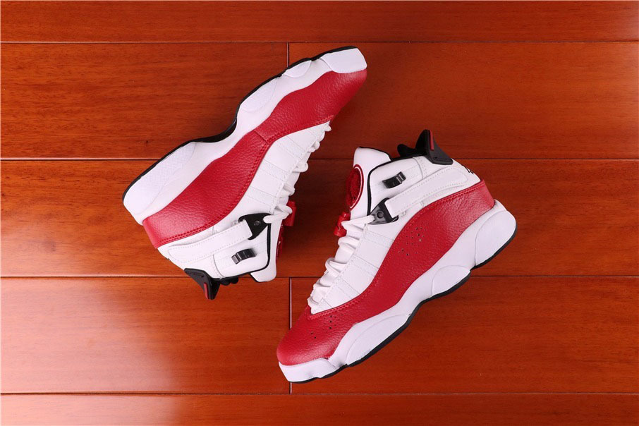 

Top Quality Jumpman 6 6s Red and white Rings Basketball Designer Shoes Genuine Leather sport outdoor Sneakers size 36-47.5 Ship With BoxHBYP405K, #1