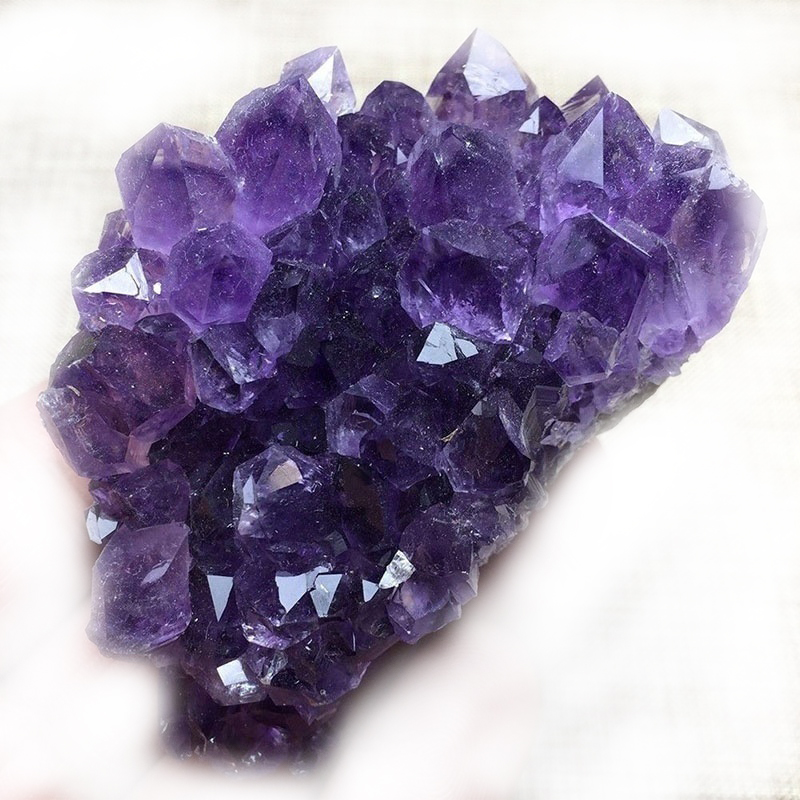 

1PC Natural Amethyst Crystal Cluster Quartz Raw Crystals Healing Purple Stone