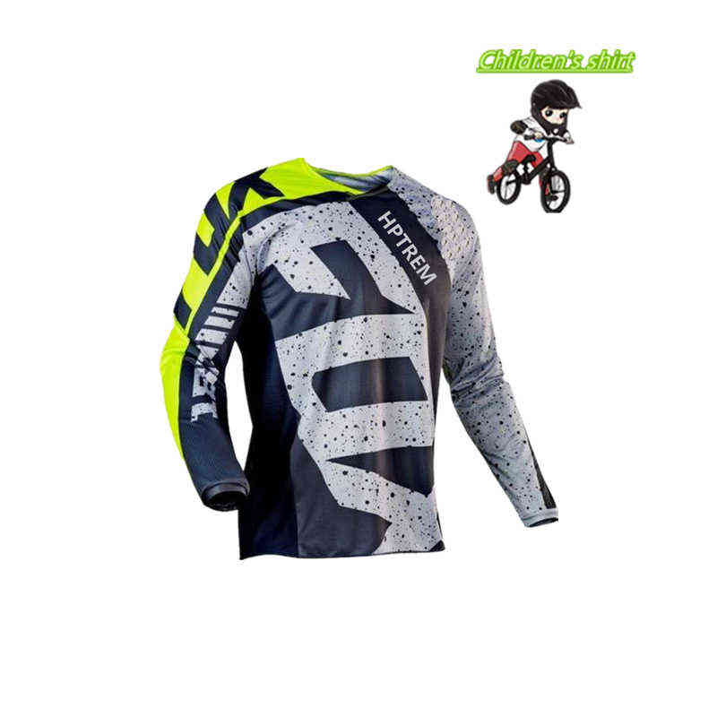 

Kids Off Road ATV Racing T-shirt I'm Fox Downhill Bike Jersey Motocross MTB Camouflage Boys D H1204