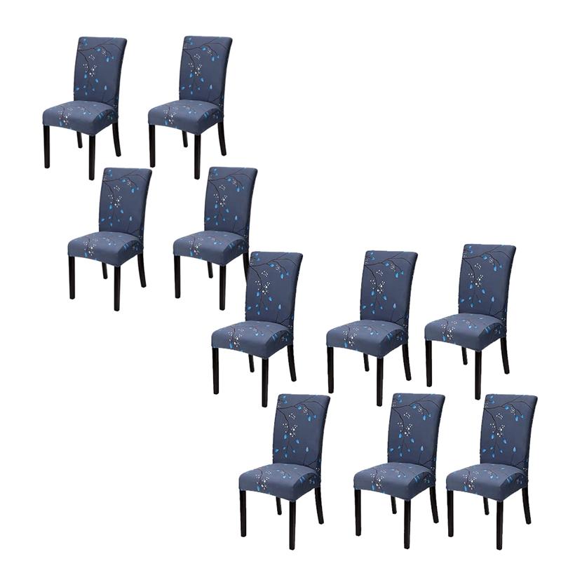 

Chair Covers Dining Room Set,Stretch Removable Washable Kitchen Protector Slipcovers For Room, El