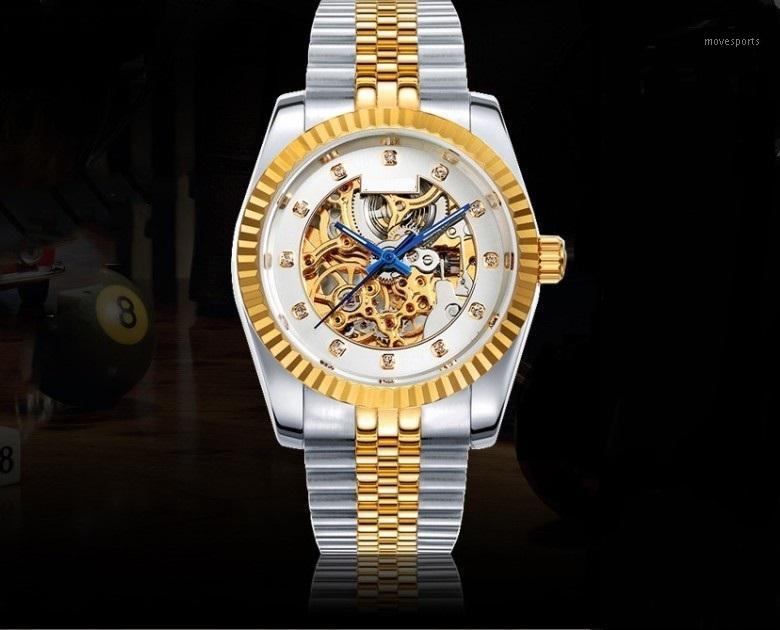 

38mm Sangdo Luxury Watchesho Llow Out Automatic Self-Wind Movement Mechanical Watches Men's Watch SD079-s8 Wristwatches