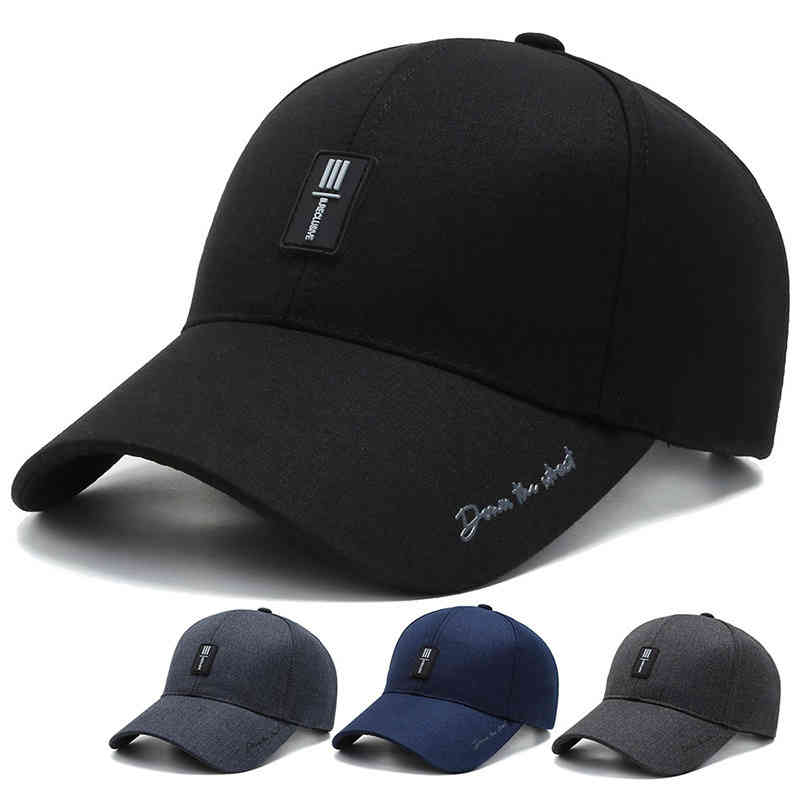 

Seller Quality Baseball Cap For Men Bones De Marca Masculinos Snapback Fitted Trucker Gorra Hombre, Blue;gray