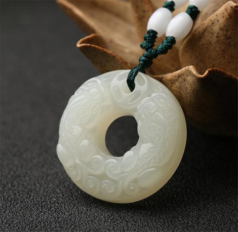 

Pendant Necklaces Hetian Jades Ping Clasp PI Xiu Factory Wholesale Gain Safe