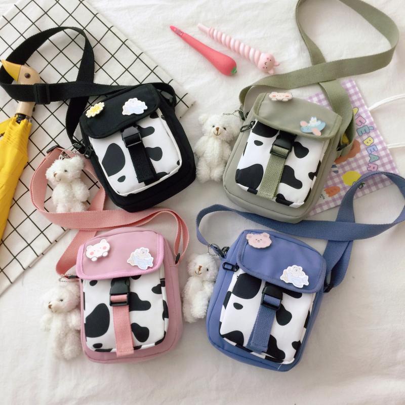 

Simple Shoulder Messenger Bag Sweet Cute Casual Backpack