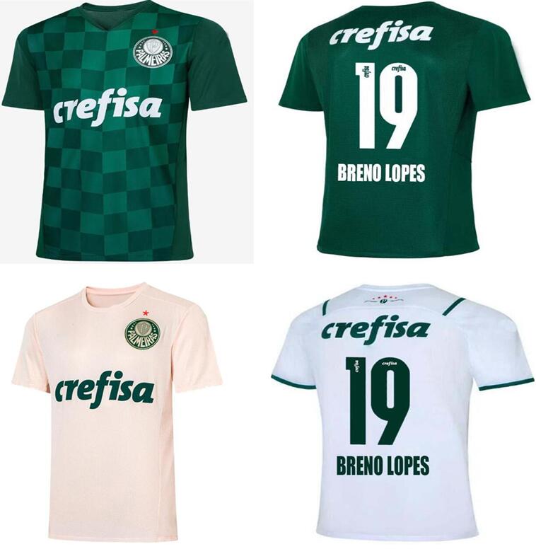 21 22 Jersey de football Palmeiras Home Green Dudu G.Jesus B. Henrique Alecsandro 2021 2022 Adulte