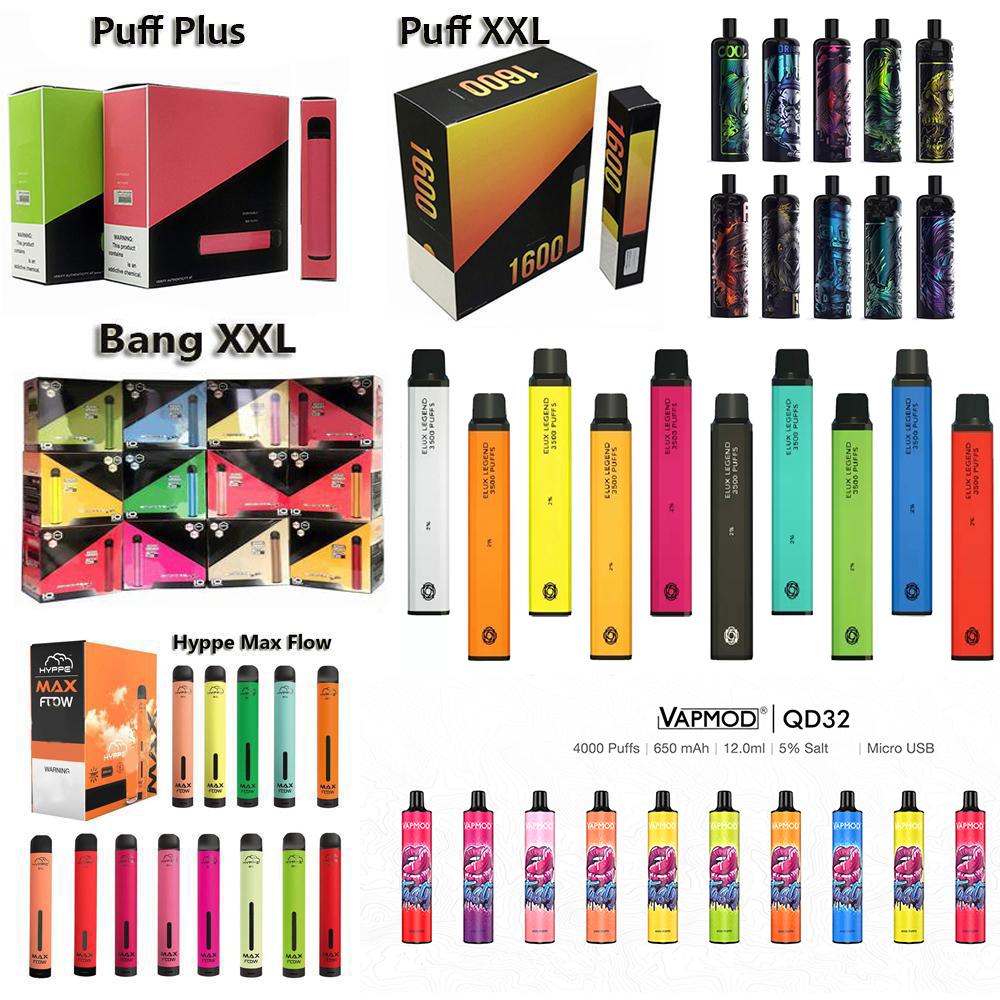 

Disposable E Cigarettes Posh Plus XL Bang Pro Max Switch 800 1500 1600 2000 Puffs Electronic Cigarette Vapes Puff Bar Vapmod QD32 Energy Elux Legend