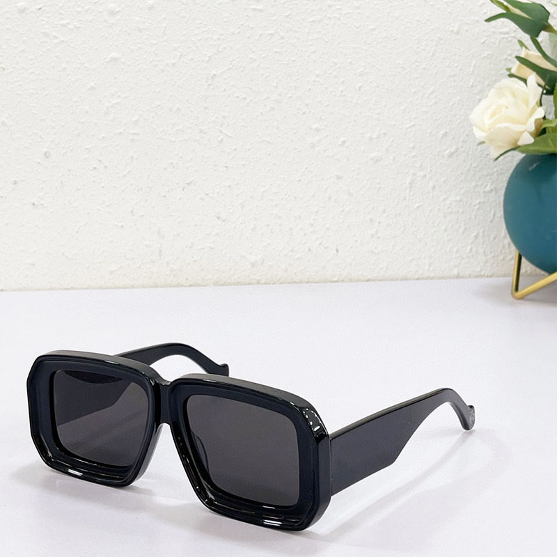 

Classic square sunglasses fashion party stage style classic mens glasses 40064 top UV400 lenses high quality ladies designer sunglassess with box