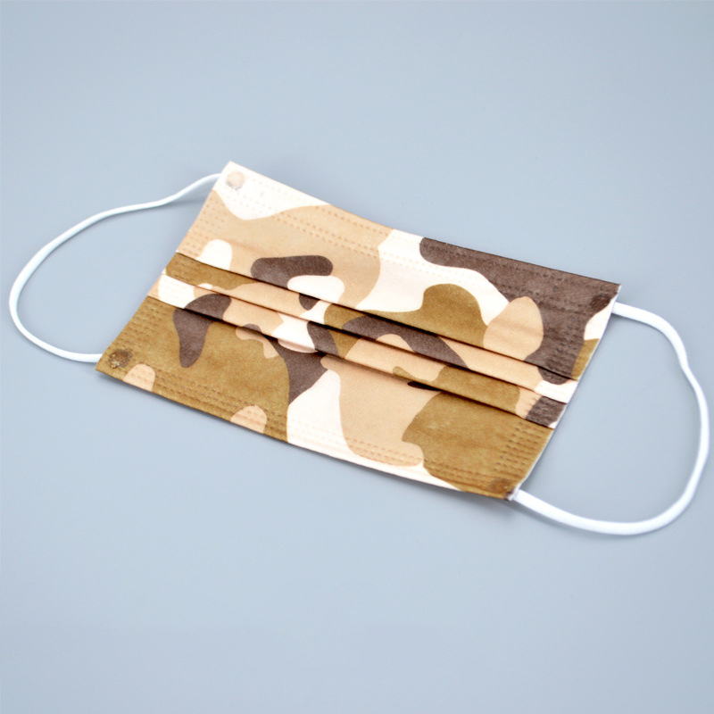 

2021 Classic Non-woven fabric Disposable Children's Mask Three-layer Meltblown Fabric Masks Children Cartoon Student Printed Breathable PM2.5