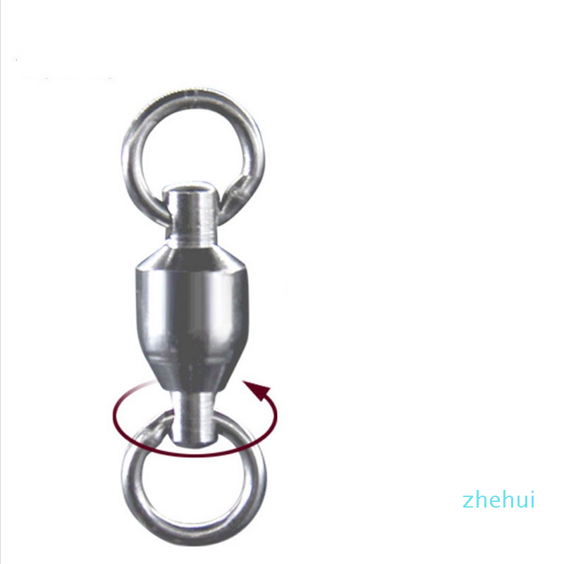 

Single Melt Ring Swivel High Speed Fishing Ball Bearing Metal Stainless Steel Fishings Tackle New Arrival 0 95jy UU11