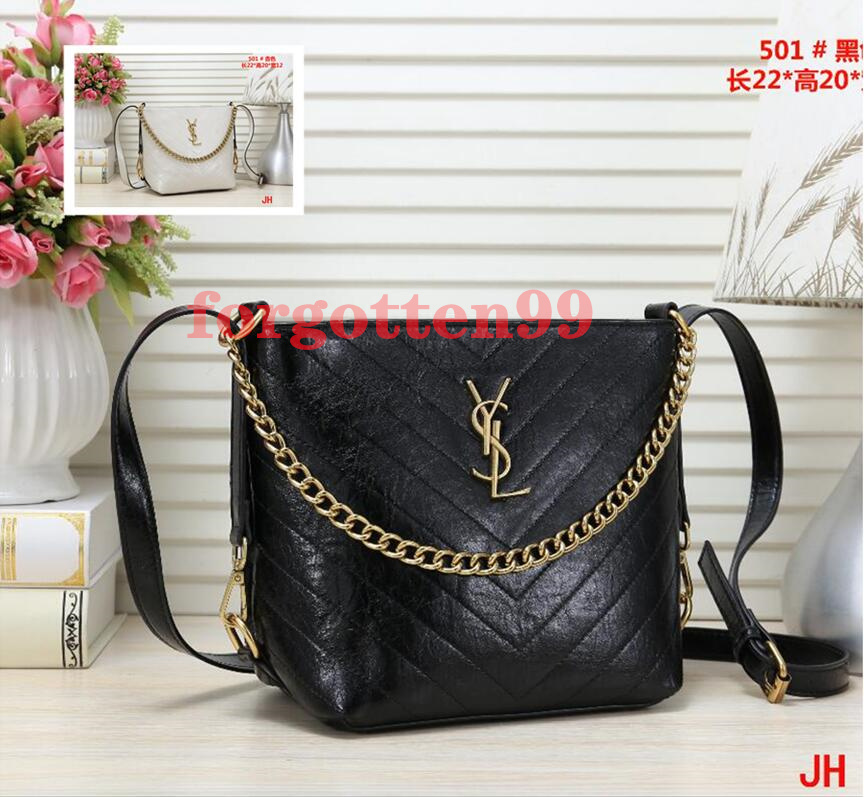 

07 sell ysl women high quality leather handbag chain bag Envelope Shoulder Bags Messenger Dinner bag tote Shopping bag, Black;brown