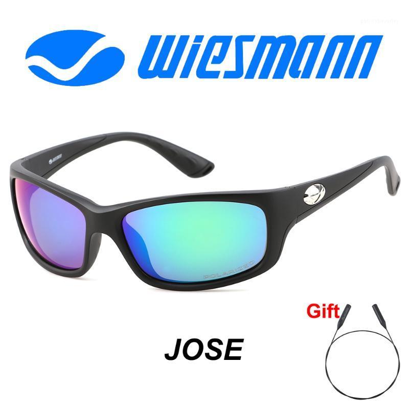Lunettes de soleil Wiesmann TR-90 Polarisée Sports de pêche de haute qualité pour hommes et femmes UV400