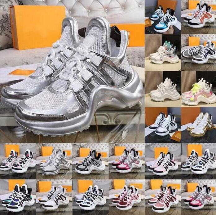 

2021 Luxurys Designers Shoes Archlight Womens Sneakers Trainers Height Increasing Mens Dad Show Designer Casual New Best Track Topshop999, Color1