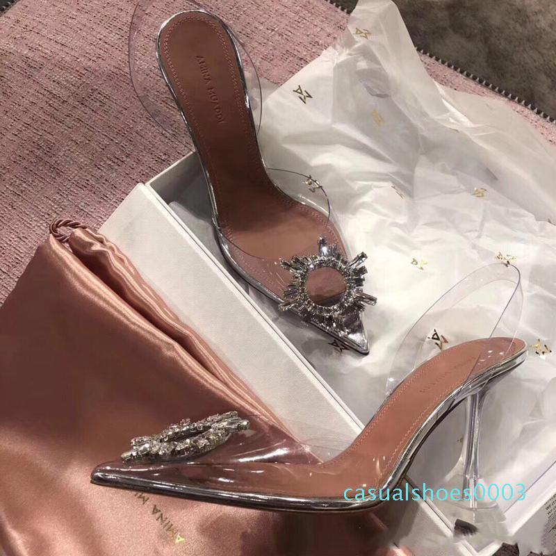

Perfect Official Quality Amina Shoes Begum Crystal-embellished Pvc Slingback Pumps Muaddi Restocks Begum Pvc Slingbacks