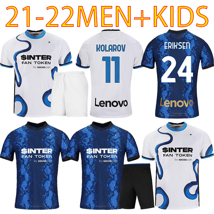 

INTER soccer jersey AC BARELLA MILAN GIROUD IBRAHIMOVIC DZEKO LAUTARO ERIKSEN THEO BRAHIM 21 22 football shirt 2021 2022 uniforms men + kids kit sets, Gm0074