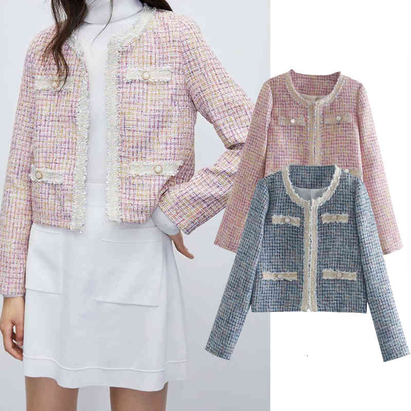 

Women's Down & Parkas autumn stripe Splicing Pocket decoration coat for women Casual style Single Breasted Long sleeves jackets 3G, Black