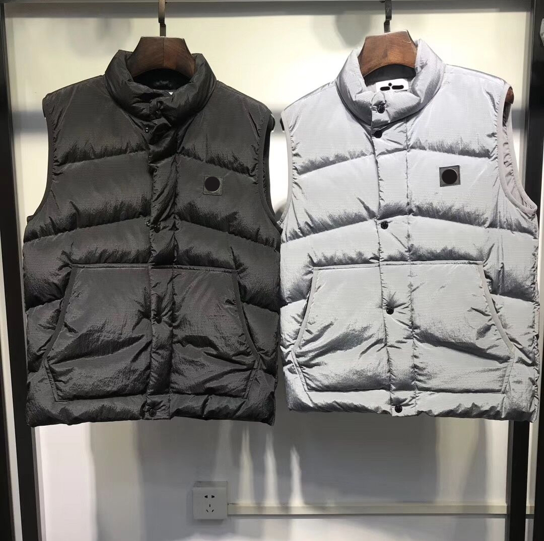 

men's Down & Parkas jacket designer Topstoney CP island Stones Loose function warm coat glasses winter official website High quality do, Black