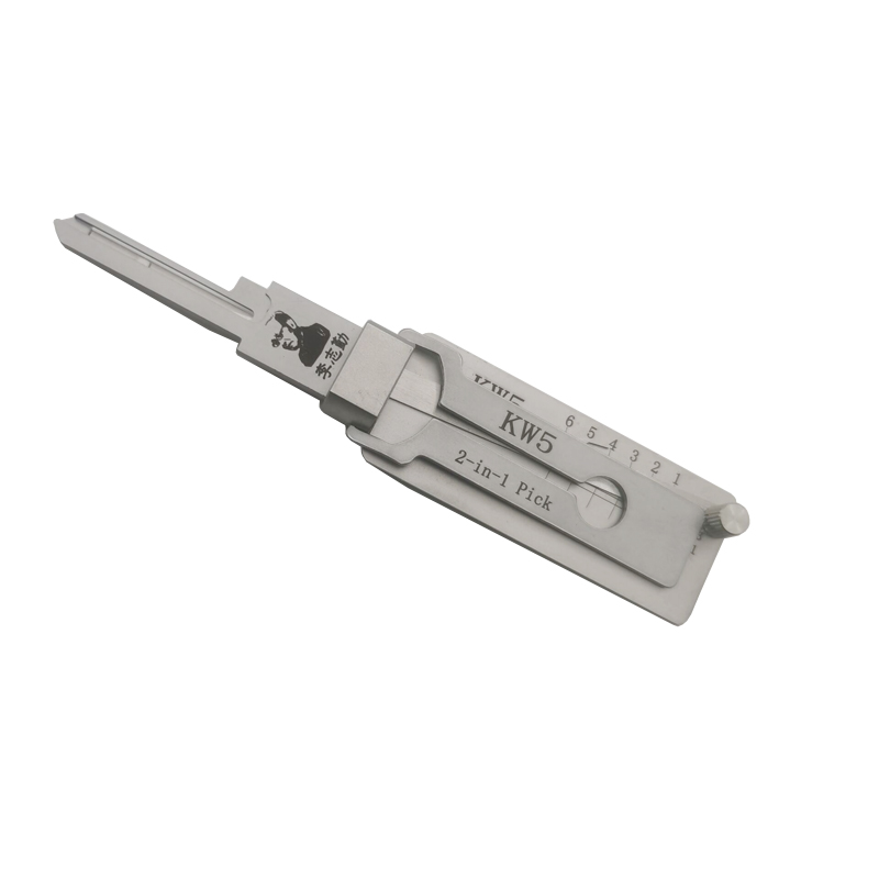 

Original lishi KW5 2-in-1 6-pin door lock opener for U.S. Kwikset civilian locks